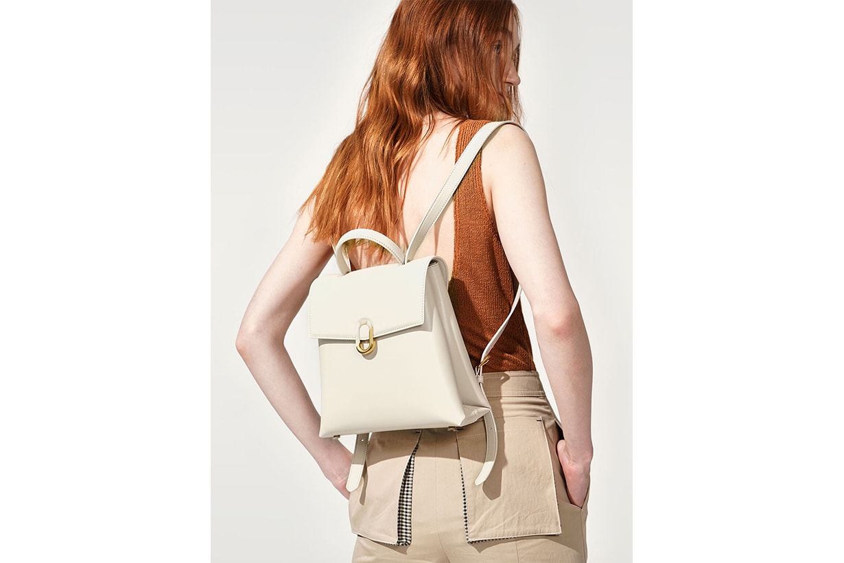 Stone-Embellished Backpack