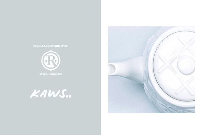 僅限量 1,000 個,KAWS 純白聯乘茶壺勢必又將引起搶購潮?