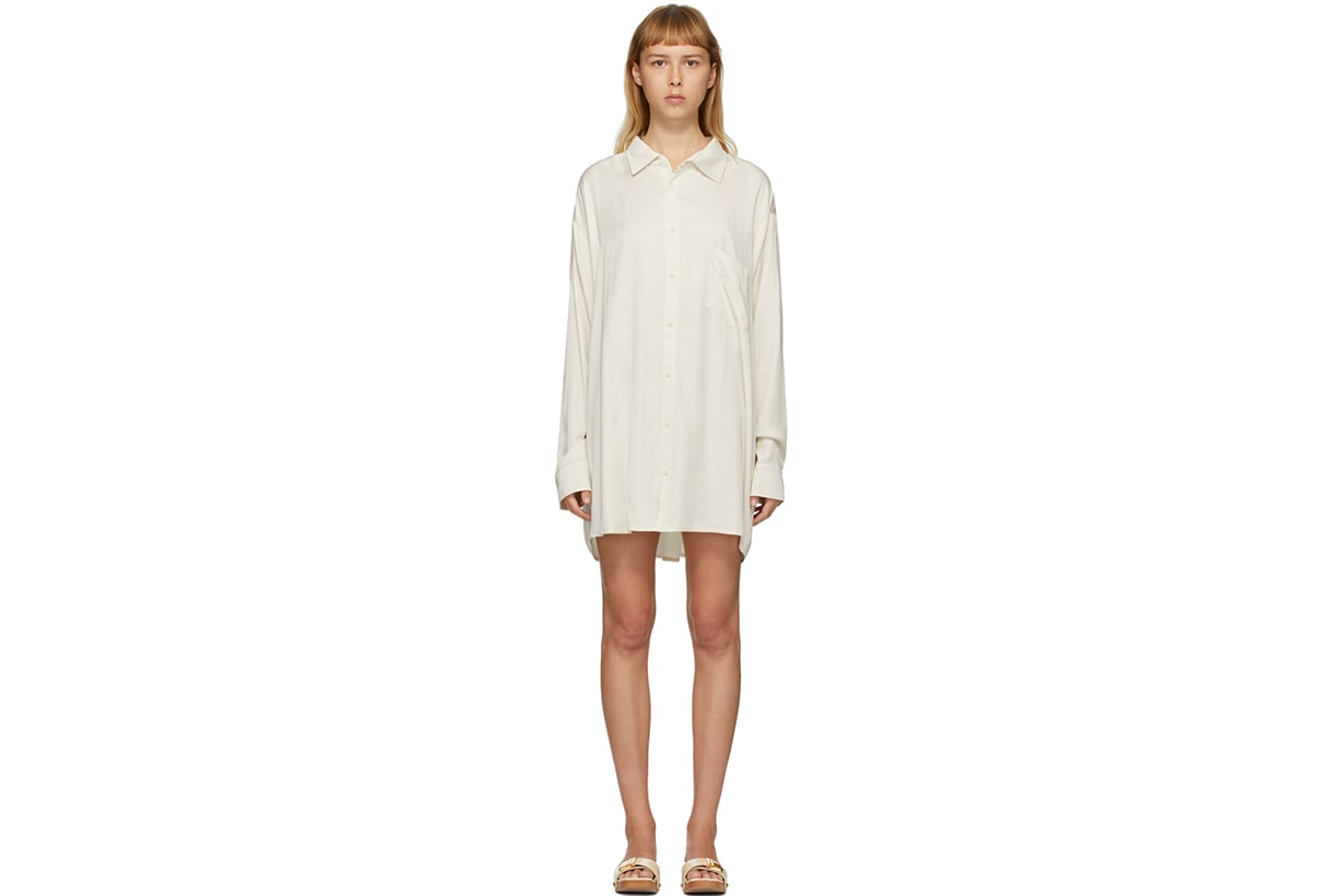jacquemus loungewear capsule collection shirt bra shorts ssense online release