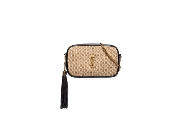 saint laurent straw bags 2020 summer