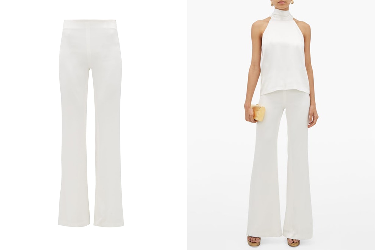 white pants fashion trend online shopping 2020