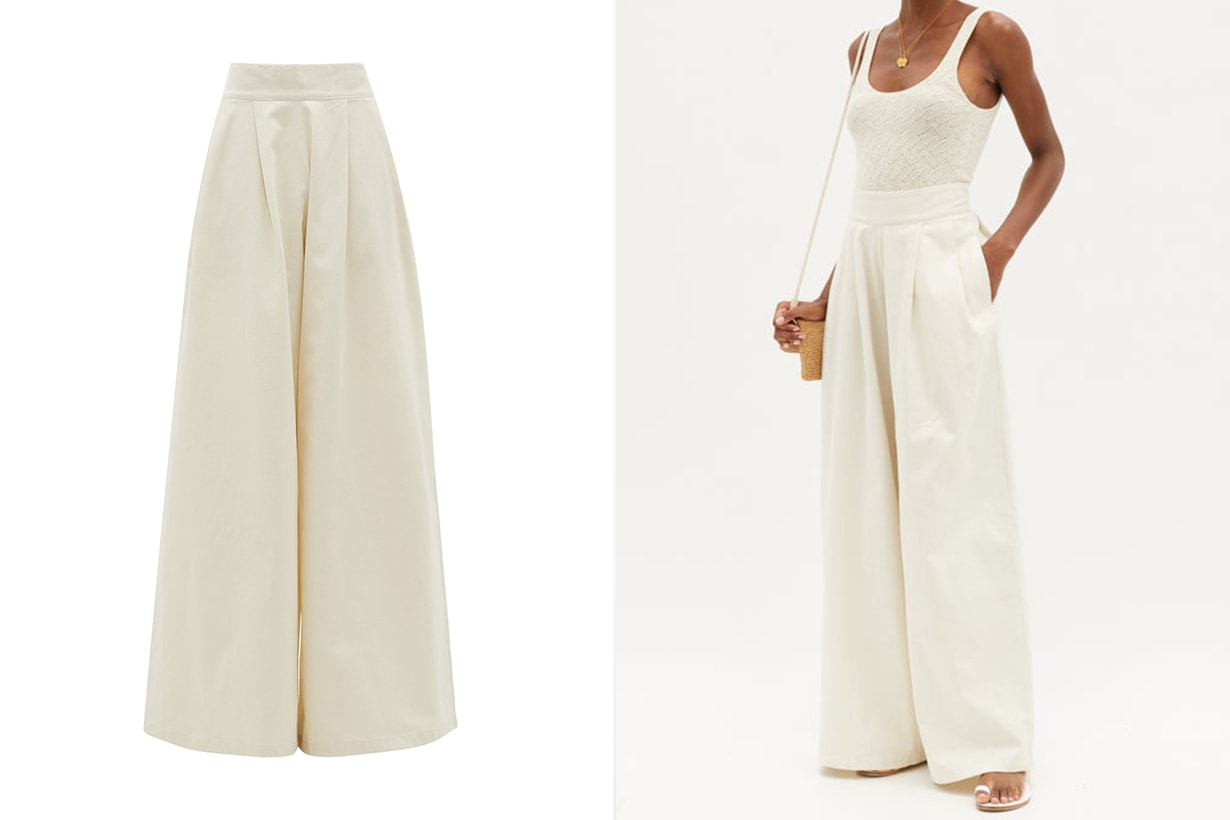 white pants fashion trend online shopping 2020