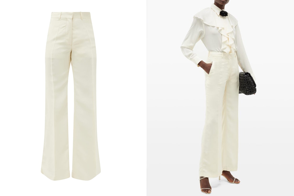 white pants fashion trend online shopping 2020
