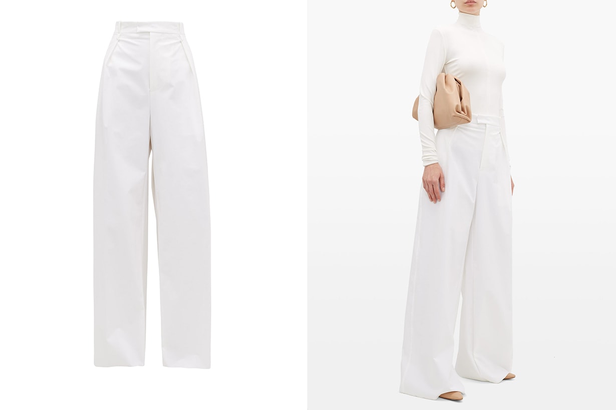 white pants fashion trend online shopping 2020