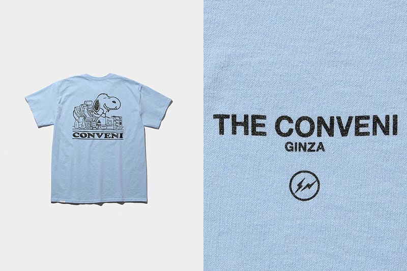 藤原浩THE THE CONVENI 限定 FRAGMENT x PEANUTS SNOOPY Tシャツ M 