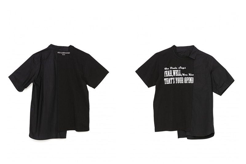 sacai The Big Lebowski Collaboration T-shirt 