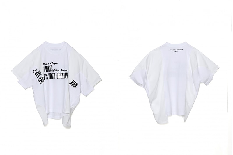 sacai The Big Lebowski Collaboration T-shirt 