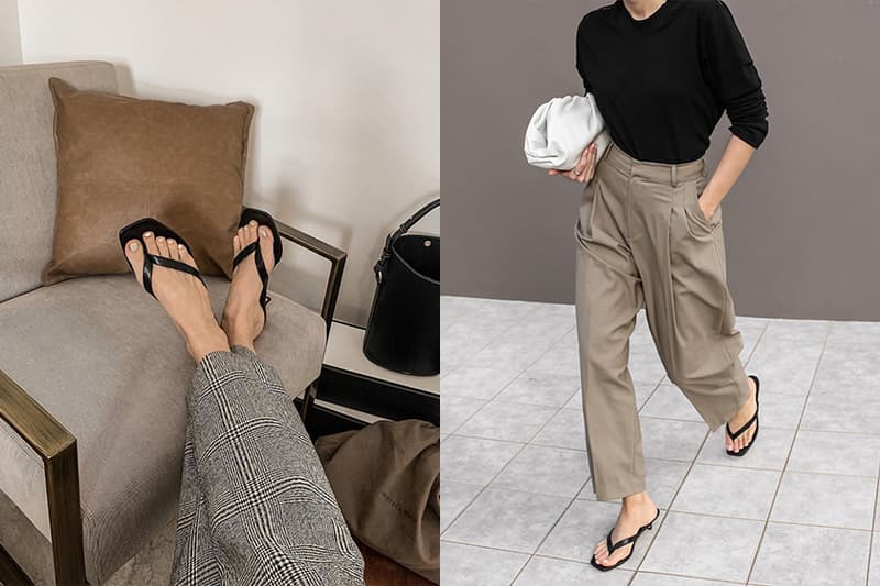 Flip Flops 2020 Summer Outfit Shoe Trends SSENSE