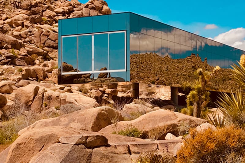Invisible House Chris Hanley Tomas Osinski mirror house in California