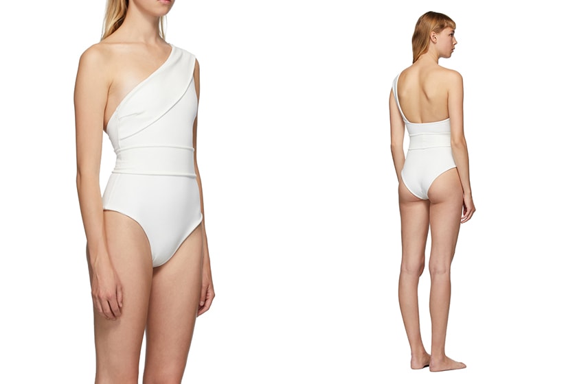 One-piece Swimsuit for Summer vacation 2020 SSENSE