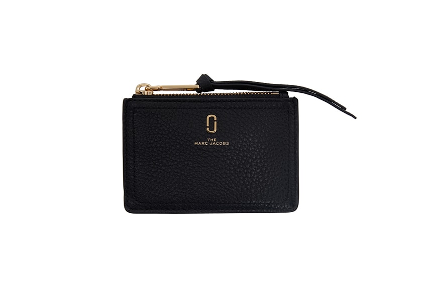 Black Minimalist Chain Wallet Mini Purse 15 SSENSE