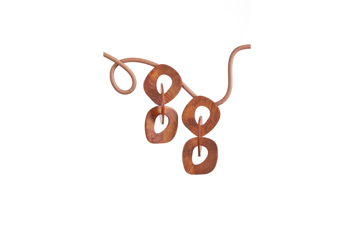 Aada Wood Earrings