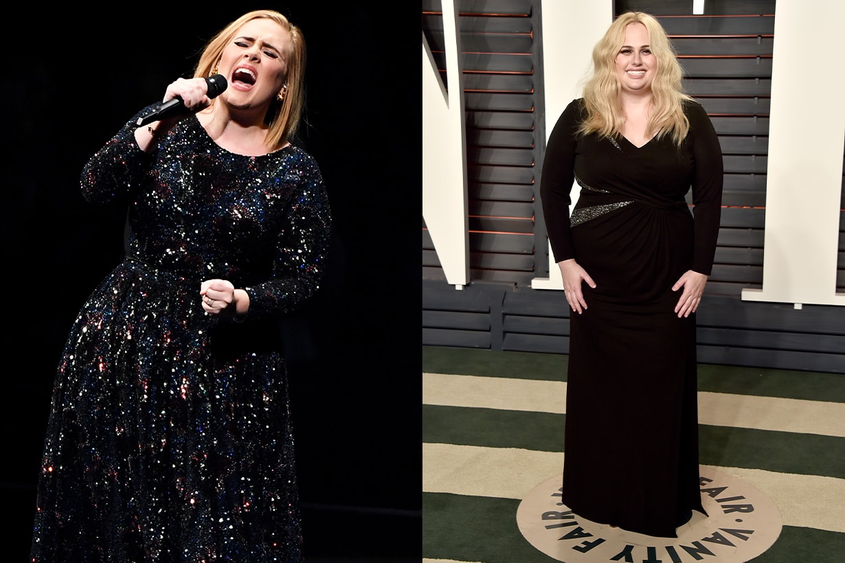 Adele Rebel Wilson Fat Amy Lose Weight Keep Fit Exercises Trainer Fatphobia obesity body positive body freedom self confidence Beauty Standard