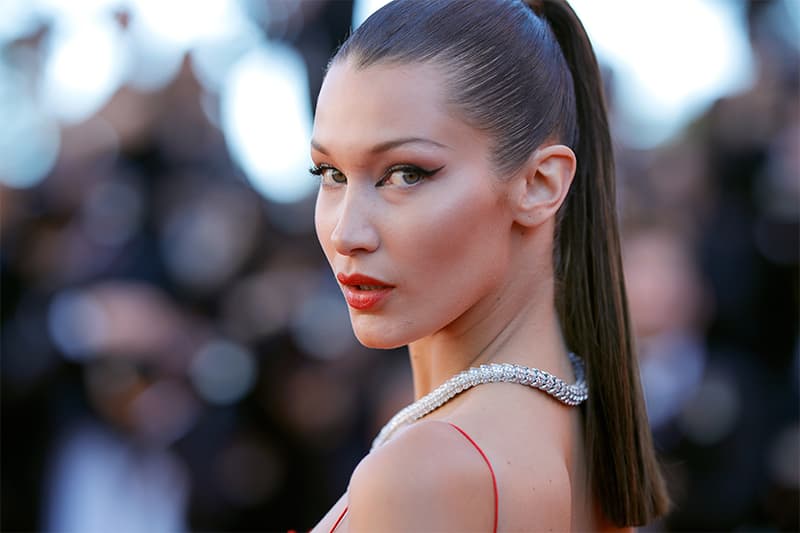 bella hadid instagram selfie look old