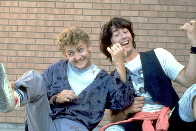 kaenu reeves bill&ted back 2020 alex winter