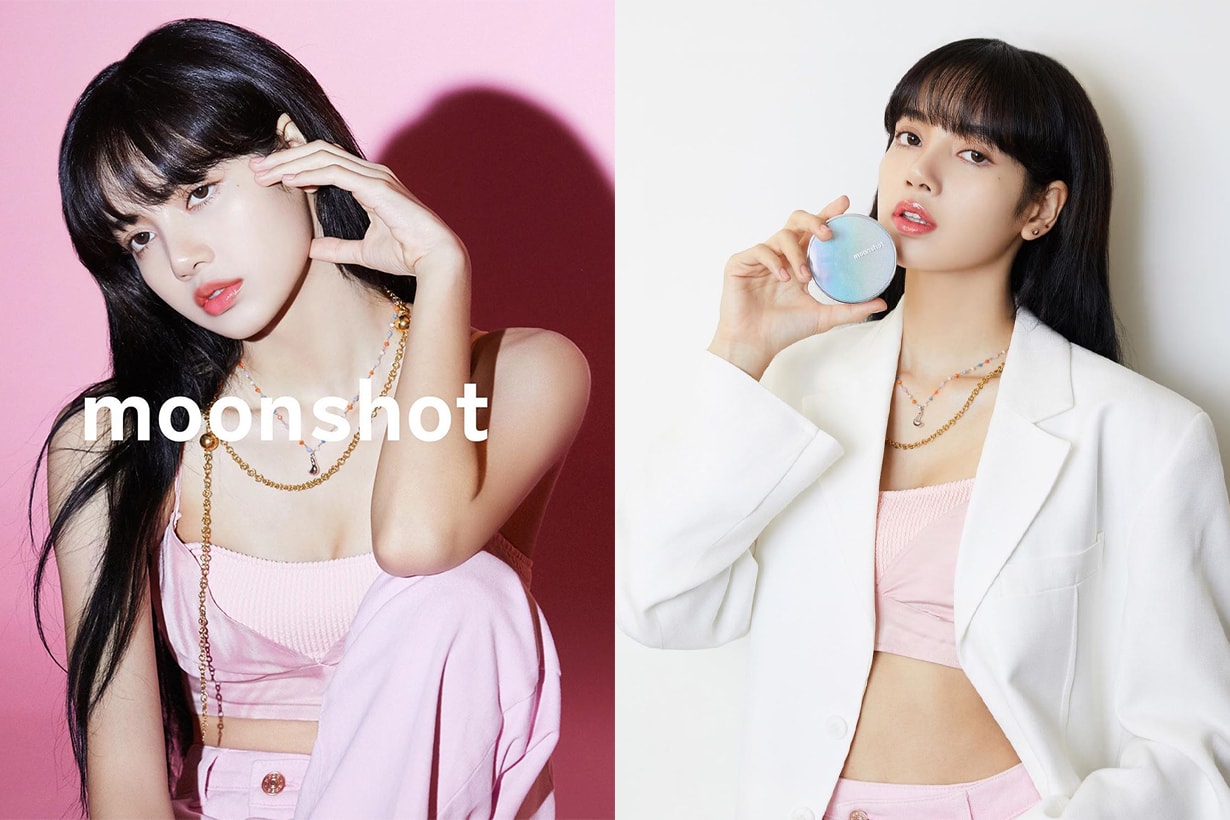 BLACKPINK Lisa Jennie Jisoo Rose Moonshot Advertisement Campaign shooting S_S.IL Korean brands jewelry necklace sold out korean idols celebrities singers girl bands