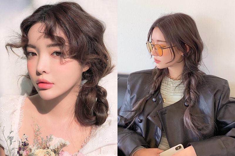Braiding Hairstyles Double Hair Bun Half Updo Hairstyles Trend Hairstyles Tutorial Hair Styling Tips Korean Girls