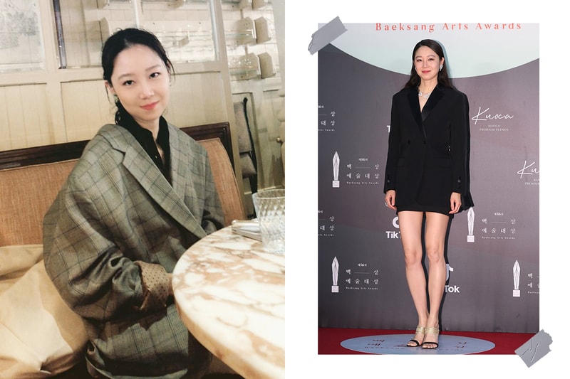 Kong Hyo-Jin burberry Baeksang Arts Awards red carpet 2020