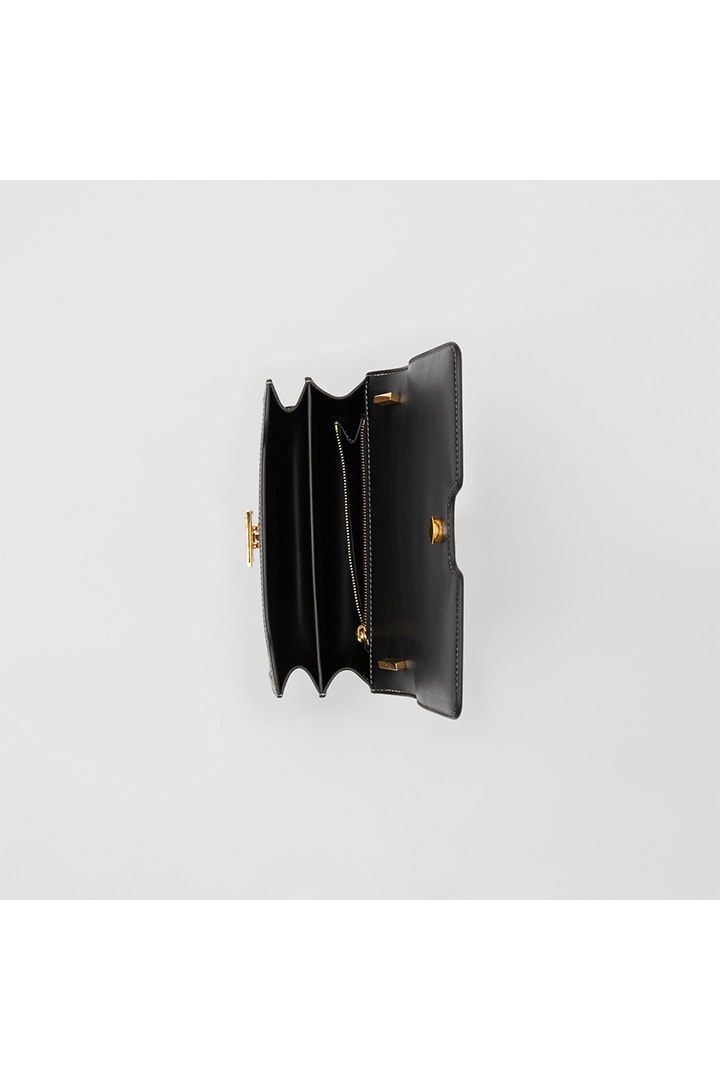 TB Monogram Clasp Bag