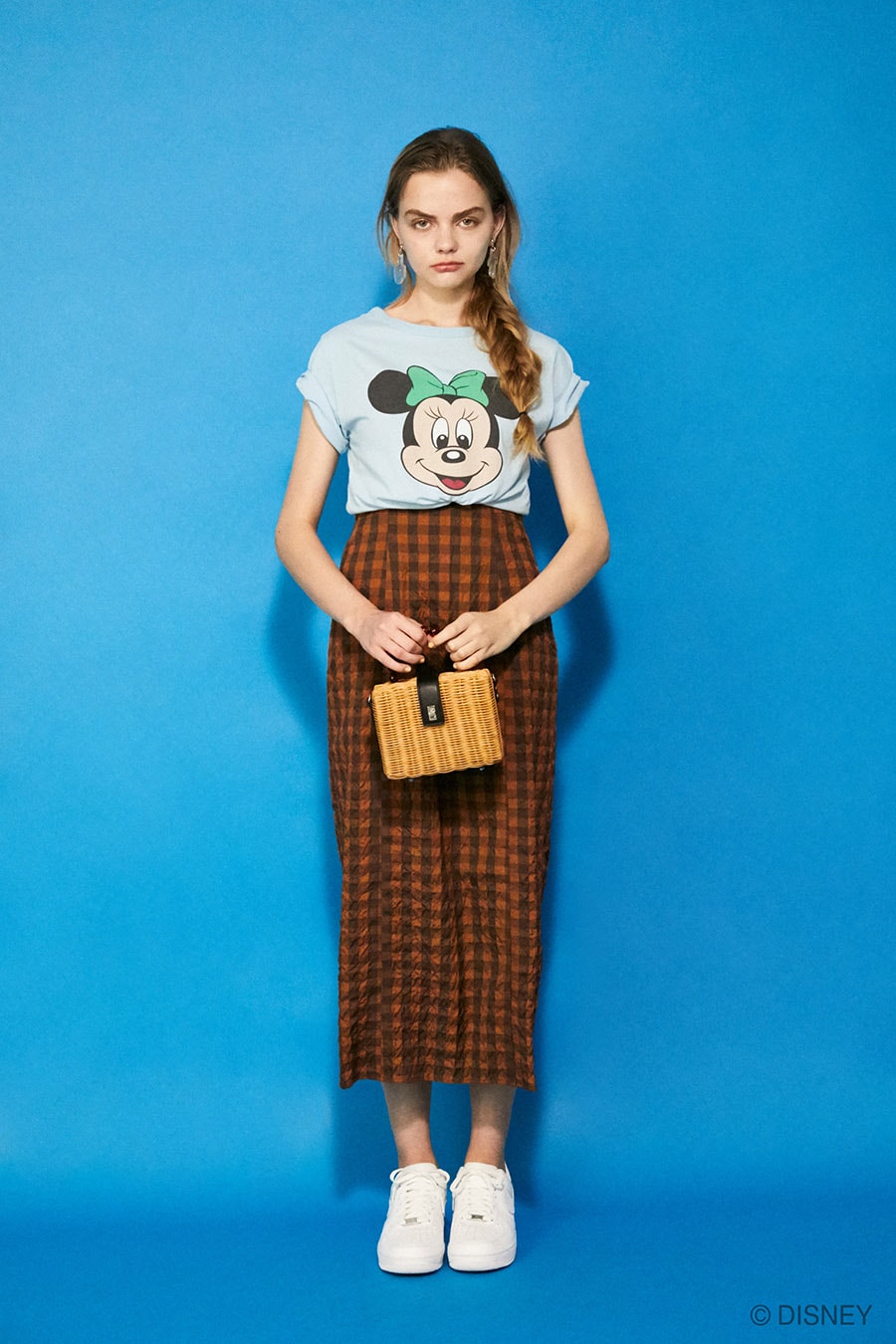 moussy disney mickey minnie retro collabration casual street style