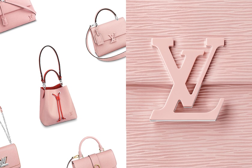 Louis Vuitton NéoNoé canvas Pink handbags