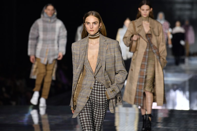 Burberry SS21 outdoors fashion show