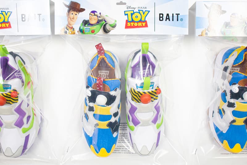 toy story reebok instapump bait sneakers where buy how