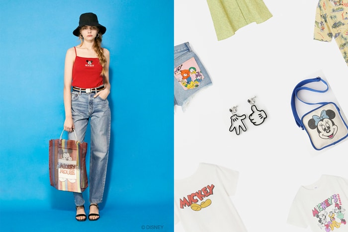當米奇走入時光機:Disney x Moussy 再推聯乘,背心、手袋... 還有好多復古 Tee!