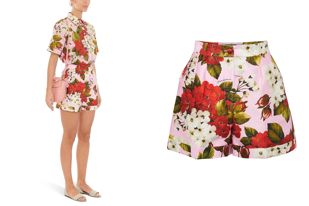 DOLCE & GABBANA Printed shorts