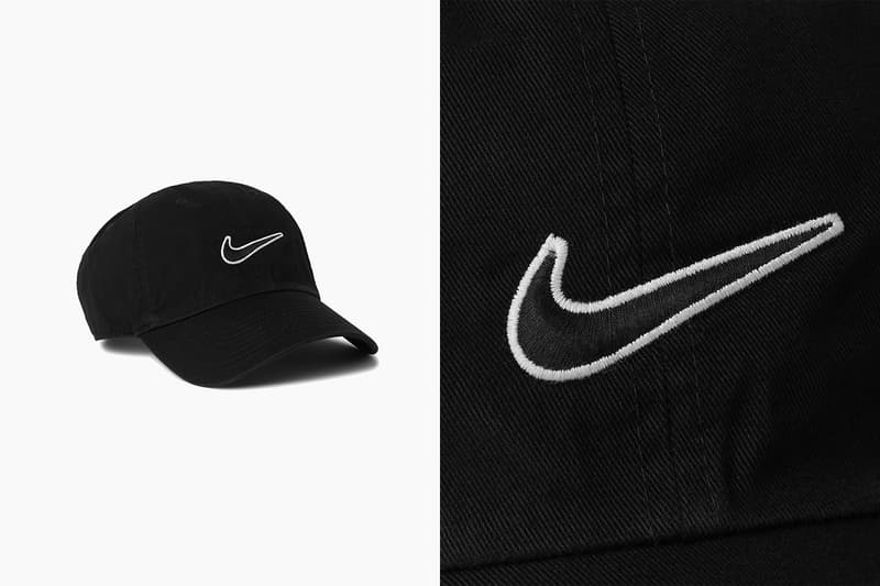 nike brings back classic 86 logo embroidered baseball cap