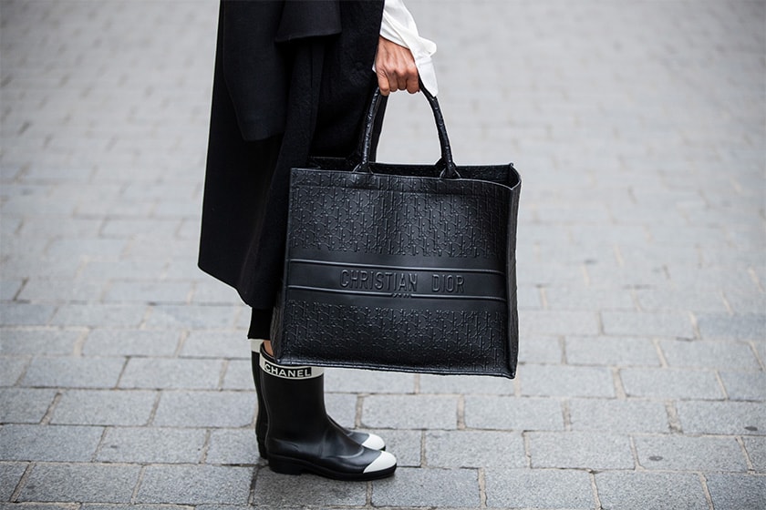Dior Book Tote black handbags 2020