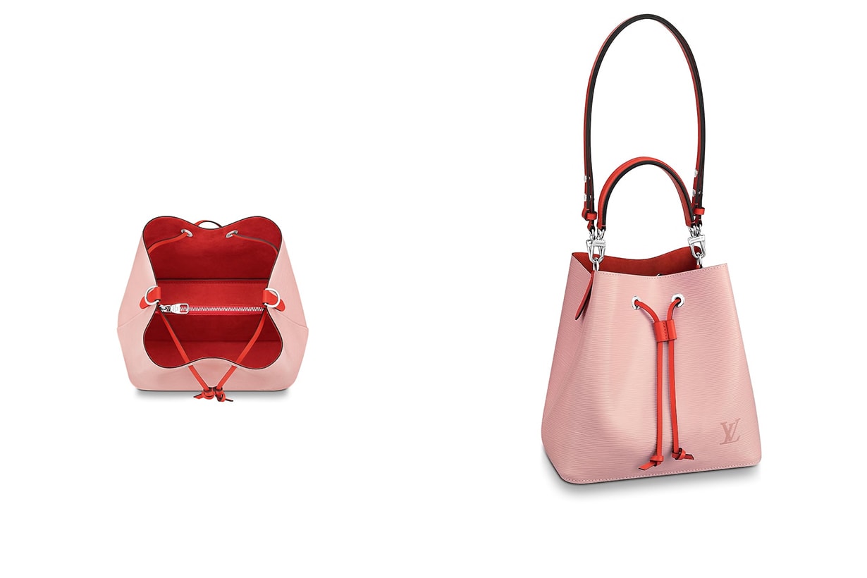 Louis Vuitton NéoNoé canvas Pink handbags