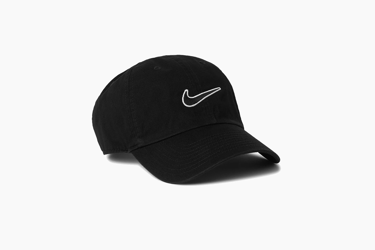 nike brings back classic 86 logo embroidered baseball cap