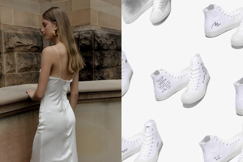 converse Japan white atelier chucky Taylor all star hi wedding custom sneakers shoes