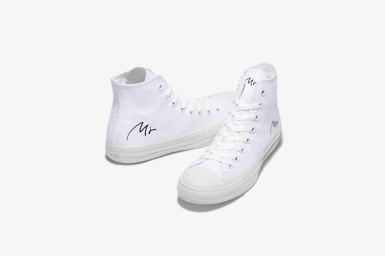 converse Japan white atelier chucky Taylor all star hi wedding custom sneakers shoes