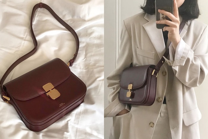 全新的優雅款式:除了半月包之外,A.P.C. 春夏新手袋 Grace Bag 人氣也不容小覷!