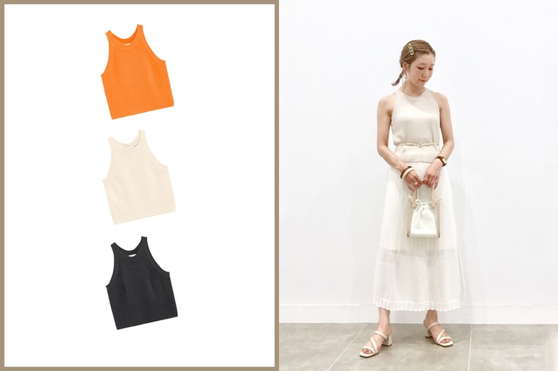 Gu tank top affordable japan must have summer women