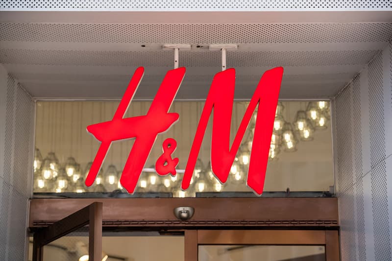 Hennes & Mauritz, or H&M, store in Shanghai. A Swedish multinational clothing-retail company.