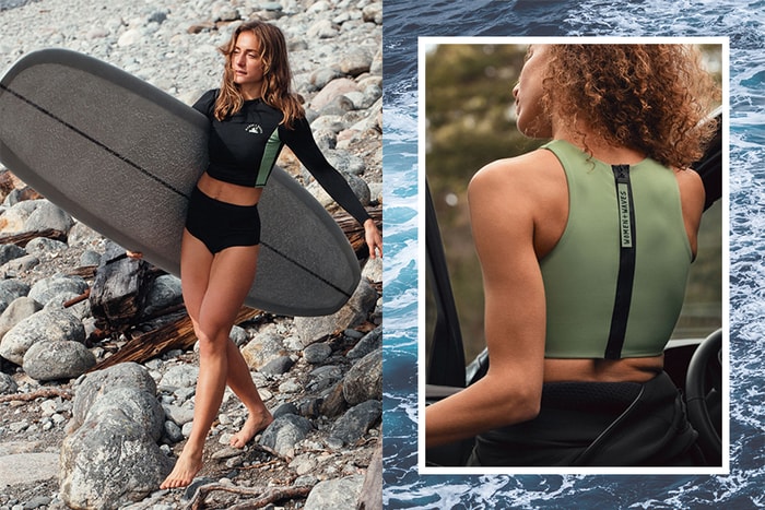 再也不用擔心走光問題！H&M 為 Wakesurf 女生打造了這系列復古又環保的泳衣！