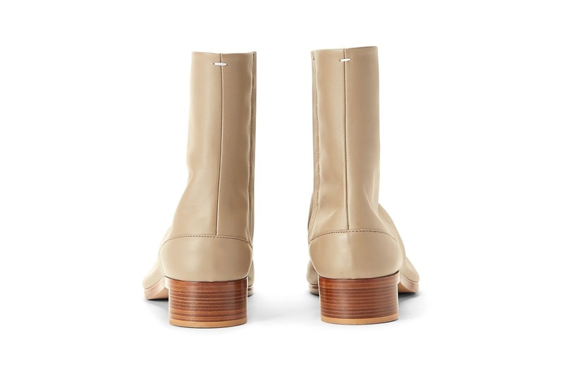 Maison Margiela Tabi Ankle Boot Beige 2020ss