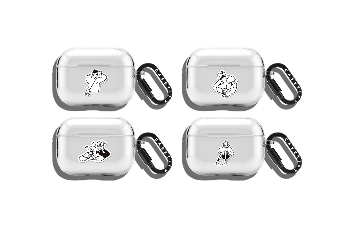 CASETiFY x Yu Nagaba collaboration iPhone Airpods case