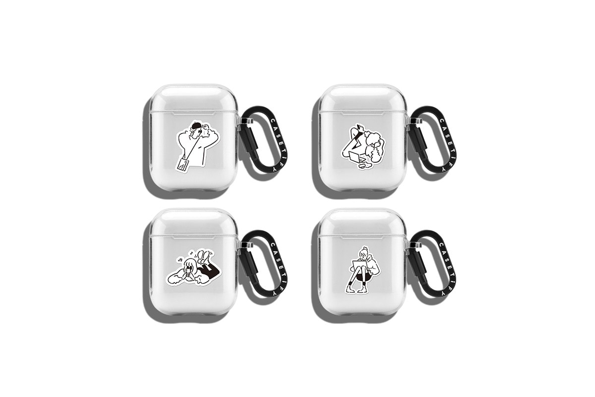 CASETiFY x Yu Nagaba collaboration iPhone Airpods case