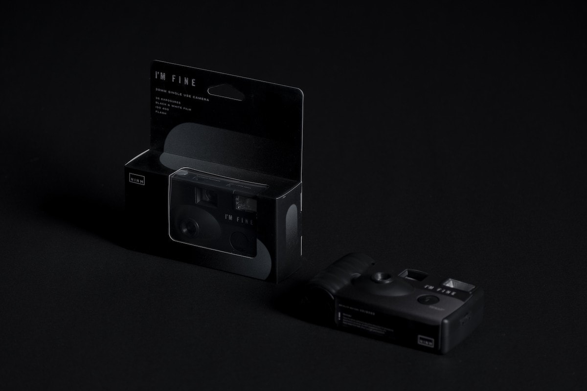 ninm lab im fine black white dawn film camera