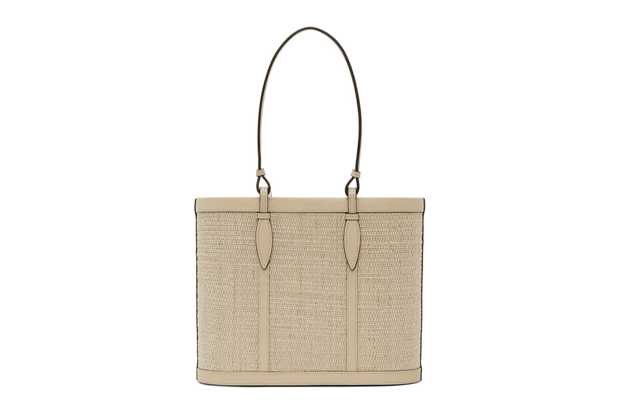 Hunting Season Beige Basket Bag