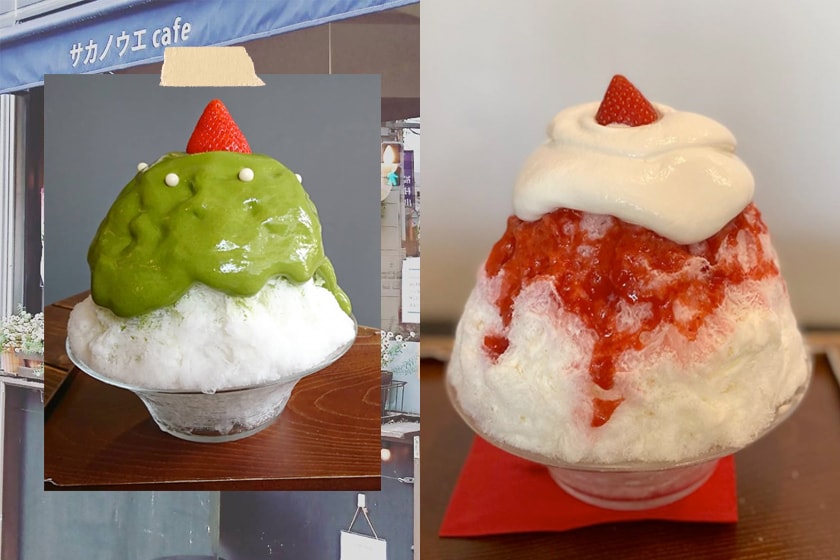 SAKANOUE Cafe japan tokyo shaved ice dessert summer