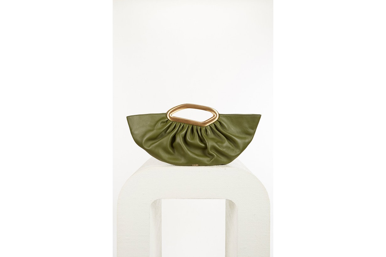 Jada Leather Top Handle Bag