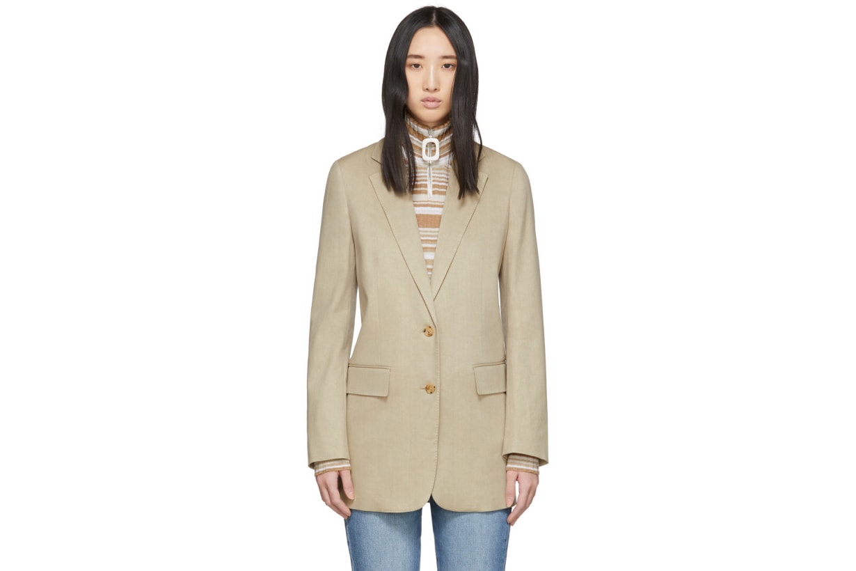 Joseph Beige Mayfield Blazer