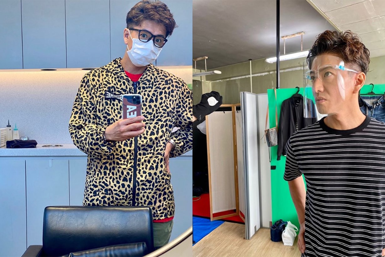 Kimura Takuya Covid-19 Coronavirus Get back to work Mask Safety Face Goggles Japanese idols celebrities actors