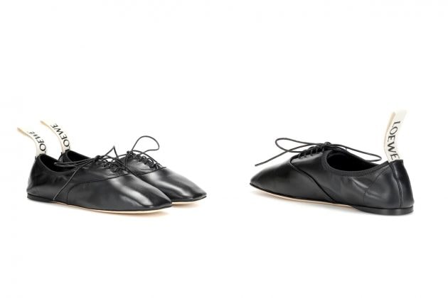 loewe summer white derby shoes 2020