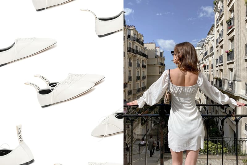 loewe summer white derby shoes 2020